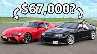 2021 Toyota Supra vs 1994 Toyota Supra // JDM Legends Face Off