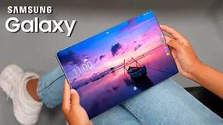 Samsung Galaxy Tab Fold - СГИБАЕМЫЙ ПЛАНШЕТ НА ВИДЕО! / Galaxy Tab S8 Ultra - МЕГА МОЩЬ!!!