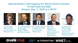 Beyond Bedlam: Reimagining Our Mental Health Systems Virtual Panel and Q&A