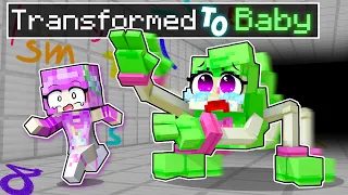 Transforming Into BABY LONG LEGS in Minecraft!