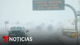 Acumulación de hielo causa estragos en cableado eléctrico | Noticias Telemundo