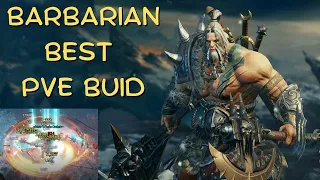 Diablo Immortal Barbarian BEST PVE Build Showcase...