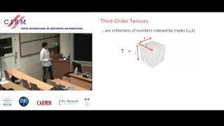 Ankur Moitra : Tensor Decompositions and their Applications