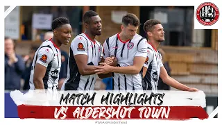 📺 MATCH HIGHLIGHTS: Maidenhead United 2-2 Aldershot Town