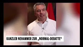 Bist du noch normal? Das originale Video von Kanzler Nehammer!