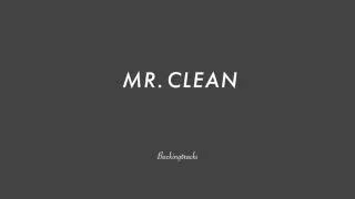 MR. CLEAN chord progression - Backing Track (no piano)