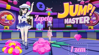 Zepeto [Tutorial on jump master] (Hidden Level) earn 💎 zem in jump master  #jumpmasterzepeto