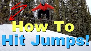 How To Hit Jumps on a Snowboard | Beginners Guide