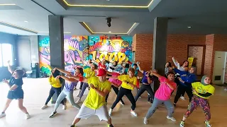 RUN IT | DJ SNAKE FEAT RICK ROSS , RICH BRIAN | CARDIO DANCE INDONESIA🇲🇨 | RQ Choreo