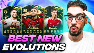 THE BEST *NEW* META EVOLUTION CARDS TO EVOLVE IN FC 24 Ultimate Team FC ATTACKING MIDFIELDER