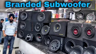 Rs-2600/- Branded Subwoofer | Sony Pioneer Kicker Rockford JBL | Car Planet | Modified Club