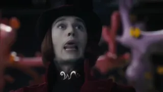 charlie and the chocolate factory but it's just Willy Wonka's iconic lines