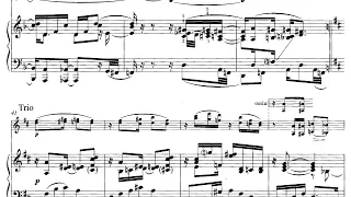 Igor Stravinsky - Tango for Violin and Piano (1940) [Score-Video]