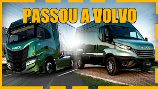 NOVO CAMINHÃO DA IVECO ACABOU GANHANDO DA VOLVO