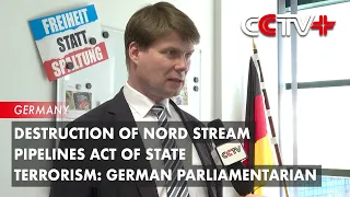 Destruction of Nord Stream Pipelines Act of State Terrorism: German Parliamentarian