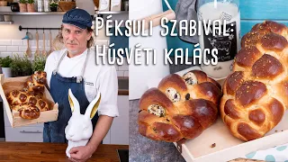 Péksuli Szabival: háromféle húsvéti kalács egy tésztából | Mindmegette.hu