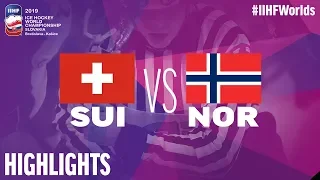Switzerland vs. Norway - Game Highlights - #IIHFWorlds 2019