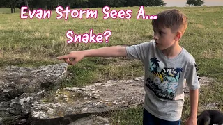 Evan Storm Sees A Snake At Storm Farm