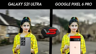 Samsung Galaxy S21 Ultra Vs Google Pixel 6 Pro Camera test