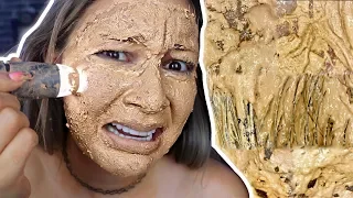 100 CAPAS DE MAQUILLAJE BAJO EL MICROSCOPIO 😱- Lulu99