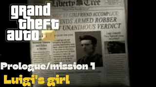 gta 3 prologue and mission #1 Luigi's girl, pc gamplay