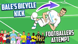 💥BALE'S EPIC BICYCLE KICK!💥 (Champions League Final vs Liverpool Footballers Attempt (Frontmen 6.5)