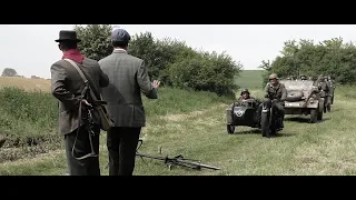 Bataille de Normandie - WW2 - 1944 - Chauconin Neufmontiers - Reconstitution des 18 et 19 mai 2019