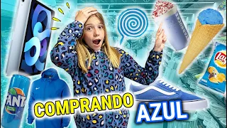 COMPRANDO TODO DE COLOR AZUL! COMPRO TODO DE UN SOLO COLOR DANIELA GASTA MUCHO DINERO💰