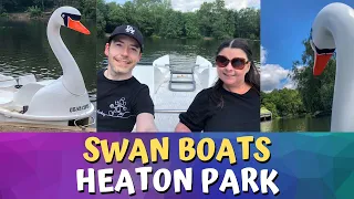 SWAN BOATS | Heaton Park Boat Hire | Boating Lake 🦢