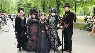 Wave Gotik Treffen 2022 Juni in Leipzig - Viktorianisches Picknick #Gothic Meeting #WGT