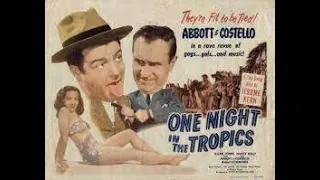 Abbott and Costello - One Night in the Tropics - 1940 - Full Movie