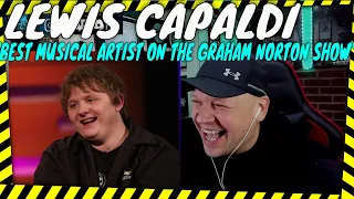 LEWIS CAPALDI is HILARIOUS! | " The Best Musical Guest On The Graham Norton Show " [ Reaction ]