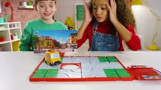 NEU: Super Mario™ Route'n Go actionreiches Puzzledenkspiel für Kinder ab 5 Jahren | Wie spielt man?