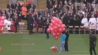 LFC-TV: Gerry Marsden sings "You'll Never Walk Alone" - Hillsborough 20-yr Memorial Service