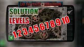 Can You Escape Armageddon Level 1 2 3 4 5 6 7 8 9 10 Cheat Solution