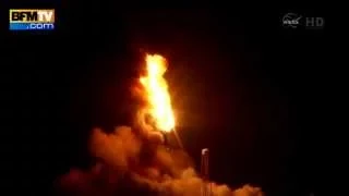 Spectacular : Antares rocket explodes on launch