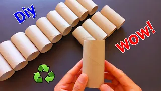 so beautiful ! recycling idea with toilet paper rolls - home decor ideas