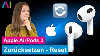 Apple AirPods 3 - Zurücksetzen - Reset  • 🎧3️⃣ • 🔄