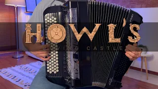 Howl's Moving Castle - Merry Go Round of Life (Accordion Cover)