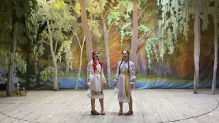 Дуэт Парыгина Яна и Янпольская Алина «Ивушки» русская народная песня