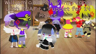 William and Henry in a room with FNAF 1 + Puppet for 24 Hours | Read Desc | Demøn Gîrł