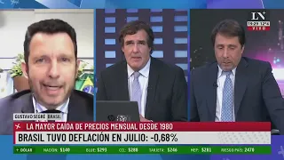 Brasil tuvo deflación en julio: -0,68%