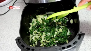 Air Fry Recipe, How To Steam Leafy Greens In Air Fryer
