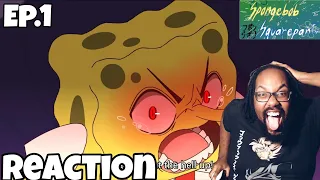 OTAKU REACTS TO SPONGEBOB ANIME ALL OPENINGS & EPISODE 1!