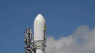 SpaceX Falcon 9/Thaicom 8 at the Pad on Launch Day