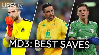 BRAVO, LIVAKOVIĆ, LÓPEZ | #UEL Best Saves, Matchday 3