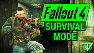 FALLOUT 4: How To Get Started on SURVIVAL Mode! (5 Beginner’s Tips for Survival in Fallout 4)