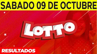 Resultados del Lotto del Sábado 9 de Octubre del 2021