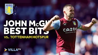 John McGinn | Best bits vs. Tottenham Hotspur