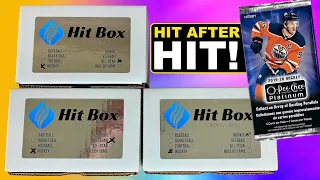 LOOSE PACK LUCK! - Opening The Hit Box Sports Cards Hockey Card Subscription Boxes April 2024